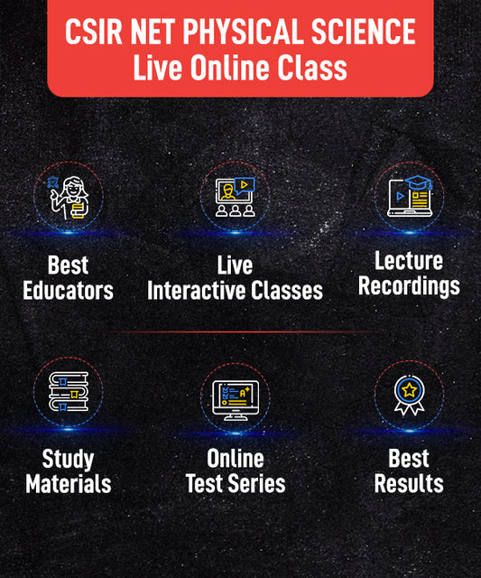 CSIR NET Physical Sciences Live Online Course (Hinglish) 30 Dec 2024